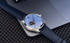 Orient Star RE-AT0203L Open Heart Light Blue Dial Blue Leather Strap-2