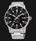 Orient Star RE-AU0301B Automatic Sports Diver Men Black Dial Stainless Steel Strap-0