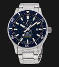 Orient Star RE-AU0302L Automatic Men Diver Blue Navy Dial Stainless Steel Strap-0