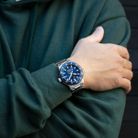 Orient Star Sport RE-AU0304L Automatic Men Blue Navy Dial Stainless Steel Strap + Extra Strap-3