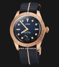 Oris Divers 01-401-7764-3185-SET Carl Brashear Blue Dial Blue Navy Nylon Strap Limited Edition-0