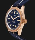 Oris Divers 01-401-7764-3185-SET Carl Brashear Blue Dial Blue Navy Nylon Strap Limited Edition-1