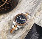 Oris Divers 01-733-7707-4355-07-8-20-17 Sixty-Five Blue Dial Dual Tone Stainless Steel Strap-4