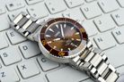 Oris Aquis 01-733-7730-4152-07-8-24-05PEB Date Brown Dial Stainless Steel Strap-6