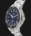 Oris Aquis 01-733-7732-4135-07-8-21-05PEB Blue Dial Stainless Steel Strap-1