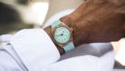 Oris Divers Sixty-Five 01-733-7771-3157-07-3-19-03BRS Cotton Candy Green Dial Green Nylon Strap-7