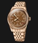 Oris Big Crown 01-754-7741-3166-07-8-20-01 Pointer Date Bronze Brown Dial Bronze St. Steel Strap-0