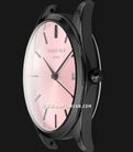 Rosefield The Ace ACPKB-A09 Ladies Pink Sunray Dial Black Stainless Steel Strap-1