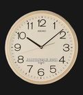 Jam Dinding Seiko QXA020A 36.1cm Gold Dial Round Case-0