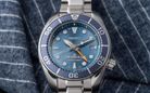 Seiko Prospex SFK001J1 Sumo Aqua Solar GMT Divers Sea Blue Dial Stainless Steel Strap-8