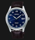 Seiko Presage SJE079J1 Craftsmanship Series Shippo Enamel Blue Dial Brown Leather Strap-0