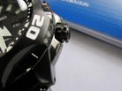 Seiko Automatic SKZ285K1 Samurai Shurikane Diver 200M Black Dial Black Stainless Steel Strap-3