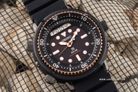 Seiko Prospex SNJ028P1 Diver Solar Arnie Digital Analog Dial Black Rubber Strap-4