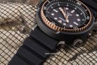 Seiko Prospex SNJ028P1 Diver Solar Arnie Digital Analog Dial Black Rubber Strap-5
