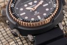 Seiko Prospex SNJ028P1 Diver Solar Arnie Digital Analog Dial Black Rubber Strap-11