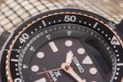 Seiko Prospex SNJ028P1 Diver Solar Arnie Digital Analog Dial Black Rubber Strap-13