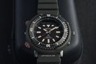 Seiko Prospex SNJ031P1 Arnie Street Series Solar Divers 200M Digital Analog Olive Green Rubber Strap-5
