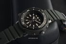 Seiko Prospex SNJ031P1 Arnie Street Series Solar Divers 200M Digital Analog Olive Green Rubber Strap-6