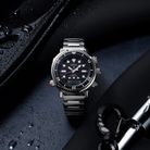Seiko Prospex SNJ033P1 Arnie Solar Divers 200M Digital Analog Dial Stainless Steel Strap-5