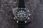 Seiko Prospex SNJ035P1 PADI Arnie Solar Divers 200M Digital Analog Dial Black Silicone Strap-6