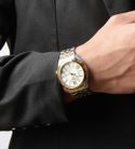 Seiko 5 Sports SNKL36K1 Automatic White Dial Dual Tone Stainless Steel Strap-5