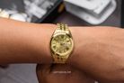 Seiko 5 Sports SNKL38K1 Gold Dial Gold Stainless Steel Strap-6