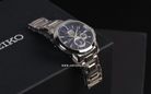 Seiko Premier SNP161P1 Kinetic Perpetual Blue Dial Stainless Steel Strap-4