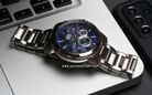 Seiko Premier SNP161P1 Kinetic Perpetual Blue Dial Stainless Steel Strap-5