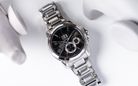 Seiko Premier SNP165P1 Big Date Perpetual Black Dial Stainless Steel Strap-3