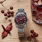 Seiko King Seiko SPB287J1 KSK Red Dial Stainless Steel Strap-4