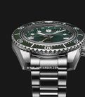 Seiko Prospex SPB381J1 Baby Marinemaster GMT Green Dial Stainless Steel Strap-3