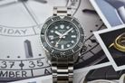 Seiko Prospex SPB381J1 Baby Marinemaster GMT Green Dial Stainless Steel Strap-6