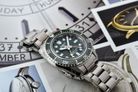Seiko Prospex SPB381J1 Baby Marinemaster GMT Green Dial Stainless Steel Strap-7
