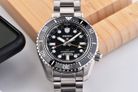 Seiko Prospex SPB383J1 Baby Marinemaster GMT Save the Ocean Black Dial Stainless Steel Strap-6