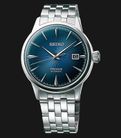 Seiko Presage SRPB41J1 Cocktail Time Blue Moon Blue Gradation Texture Dial Stainless Steel Strap-0