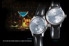 Seiko Presage SRPB43J1 Cocktail Time Skydiving Light Blue Texture Dial Black Leather Strap-3
