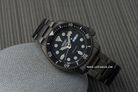 Seiko 5 Sports SRPD65K1 5KX SKX Sports Style Automatic Black Dial Gunmetal Stainless Steel Strap-3