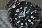 Seiko 5 Sports SRPD65K1 5KX SKX Sports Style Automatic Black Dial Gunmetal Stainless Steel Strap-4