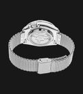 Seiko 5 Sports SRPD73K1 SKX Sports Style Automatic Black Dial Silver Mesh Strap-2