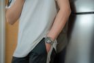 Seiko 5 Sports SRPD73K1 SKX Sports Style Automatic Black Dial Silver Mesh Strap-3