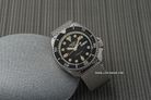 Seiko 5 Sports SRPD73K1 SKX Sports Style Automatic Black Dial Silver Mesh Strap-4