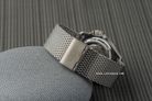 Seiko 5 Sports SRPD73K1 SKX Sports Style Automatic Black Dial Silver Mesh Strap-6