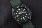 Seiko 5 Sports SRPD77K1 5KX Avocado SKX Sports Style Automatic Green Dial Green Nylon Strap-5