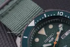 Seiko 5 Sports SRPD77K1 5KX Avocado SKX Sports Style Automatic Green Dial Green Nylon Strap-8