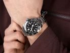 Seiko Prospex SRPE35K1 King Samurai Black Dial Stainless Steel Strap-4