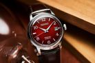 Seiko Presage SRPE41J1 Cocktail Negroni Red Dial Dark Red-Brown Leather Strap-7