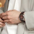 Seiko Presage SRPE41J1 Cocktail Negroni Red Dial Dark Red-Brown Leather Strap-8