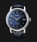Seiko Presage SRPE43J1 Cocktail Old Clock Blue Dial Dark Blue Leather Strap-0