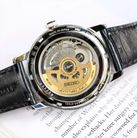 Seiko Presage SRPE43J1 Cocktail Old Clock Blue Dial Dark Blue Leather Strap-6