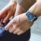 Seiko Presage SRPE43J1 Cocktail Old Clock Blue Dial Dark Blue Leather Strap-8
